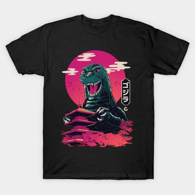 Godzilla first appearance T-Shirt by iqbalgarint